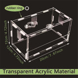 Acrylic Jumping Spider Enclosure Reptile Terrarium with Front Opening Door Reptile Tank for Tarantula Small Reptile In Australia - Darrahopens