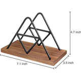 Napkin Holder for Table, Napkin Dispenser with Black Metal Wire for Modern Farmhouse Decor Restaurant Kitchen Decor In Australia - Darrahopens