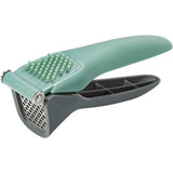 Garlic Press, Garlic Mincer Tool with Sturdy Design Extracts More Garlic Paste, Stainless Steel Mincer Crusher Chopper & Peeler Set Rust Proof Anti-Corrosion Green & Grey In Australia - Darrahopens