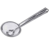 Stainless Steel Drain Oil Fried Food Strainer with Clip Fry Tool Oil Skimmer Food Clip Tong Filter Strainer Mesh In Australia - Darrahopens