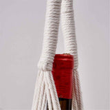 2-Pieces Crochet Water bottle Bag Cotton Crochet Crossbody Water Bottle Bag, Boho Bottle Carrier Water Bottle Holder with Strap Handmade Water Bottle Holder（beige） In Australia - Darrahopens