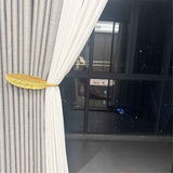 Curtain Tiebacks Gold Vintage Big Leaf Design Curtain Holdbacks Curtain Drapery Holdbacks Tie Back Hook -2pcs(Gold) In Australia - Darrahopens