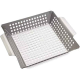 Stainless Steel Grill Basket Large - Grilling Basket for Traeger, Green Egg, Grills - Basket for Veggies, Kabobs, Fish, Chestnuts - （Round hole） In Australia - Darrahopens