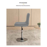 Bar Stool Covers Set of 4 Stretch Pub Counter Stool Chair Covers with Backs, Square Swivel Barstool Seat Slipcover with Elastic Bottom (dark Grey) In Australia - Darrahopens
