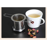 Stainless Steel Loose Leaf Tea Steeper with Heat Resistant Double Handles, Tea Strainer & Tea Ball for Mugs, Cups & Teapots - Perfect for Home, Office, Coffee In Australia - Darrahopens