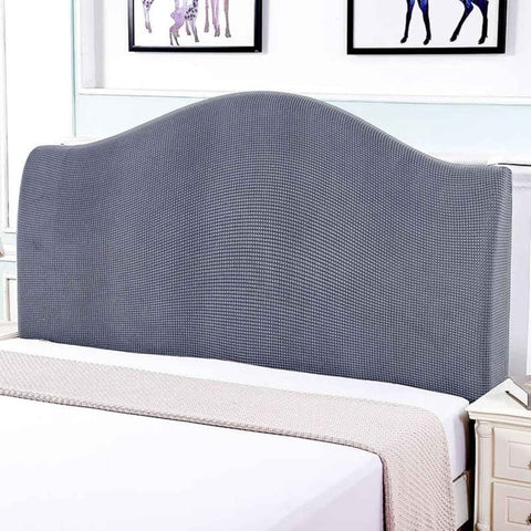 Bed Headboard Cover for Queen King , Stretch Headboard Slipcover Soft Dustproof Protector Cover Bed Head Cover for Bedroom (Grey,150*70cm) In Australia - Darrahopens