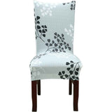Dining Room Chair Covers for Dining Room Set of 4,Stretch Dining Chair Cover for Dining Room Kitchen Washable Removable(4Pack,Printed Leaf Pattern) In Australia - Darrahopens