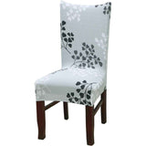 Dining Room Chair Covers for Dining Room Set of 4,Stretch Dining Chair Cover for Dining Room Kitchen Washable Removable(4Pack,Printed Leaf Pattern) In Australia - Darrahopens