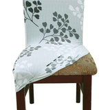 Dining Room Chair Covers for Dining Room Set of 4,Stretch Dining Chair Cover for Dining Room Kitchen Washable Removable(4Pack,Printed Leaf Pattern) In Australia - Darrahopens