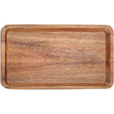 Small Wooden Platters Rectangle Mini Charcuterie Boards Acacia Wood Serving Trays Home Decor Cheese Board Cake Appetizer Plates Kitchen Charcuterie Platter （19CM*10.5CM ） In Australia - Darrahopens