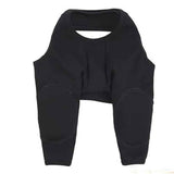 Dog Recovery Suit for Front Legs, Adjustable Dog Leg Sleeves to Stop Licking, Dogs Elbow Braces Protector for Leg Injuries Shoulder Wound,Black,L In Australia - Darrahopens