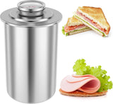 Ham Maker Meat Press for Making Ham Press Deli Meat Maker, Homemade Lunch Meat Press Maker with Thermometer, Meat Press Mold Cooker for Deli Meat In Australia - Darrahopens