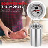 Ham Maker Meat Press for Making Ham Press Deli Meat Maker, Homemade Lunch Meat Press Maker with Thermometer, Meat Press Mold Cooker for Deli Meat In Australia - Darrahopens