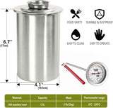 Ham Maker Meat Press for Making Ham Press Deli Meat Maker, Homemade Lunch Meat Press Maker with Thermometer, Meat Press Mold Cooker for Deli Meat In Australia - Darrahopens