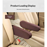 Cloth Fabric Armrest Cover Semi-Universal Fit, Seat Armrest Covers Arm Rest Cover Replacement Fabric One Pair（khaki） In Australia - Darrahopens