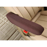 Cloth Fabric Armrest Cover Semi-Universal Fit, Seat Armrest Covers Arm Rest Cover Replacement Fabric One Pair（khaki） In Australia - Darrahopens