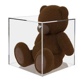 Holders  Acrylic Display Riser Box with One Open Side Versatile Clear Square Retail Merchandise Storage Bin or Product In Australia - Darrahopens
