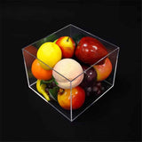Holders  Acrylic Display Riser Box with One Open Side Versatile Clear Square Retail Merchandise Storage Bin or Product In Australia - Darrahopens