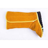 Leather Welding Spats Extra Long - Heat and Abrasion Resistant Welding Boot Covers - Full Coverage Shoes Protectors - Welding Gaiters, 1 Pair Height 33 In Australia - Darrahopens