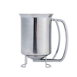 Pancake Batter Dispenser with Funnel, 1000ml, Stainless Steel, for Baking Cupcakes Muffins Crepes Waffles In Australia - Darrahopens
