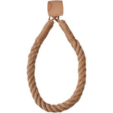 2 Pcs Natural Fiber Rope and Wood Roll Holder NonDrill Design Tissue Storage and Towel Shelf for Rental Homes （square） In Australia - Darrahopens