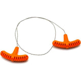 Outdoor Survival Saw Wire Steel Wire Rope with Handle Cutting Tool Cutting Steel Chain for Wood Camping Hiking Hunting (Orange 63cm), 1 PCS In Australia - Darrahopens