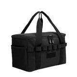 Camping Storage Bag -  Utility Tote Bag Trunk Organizer Camping Storage Bag  Utility Tote Bag Camping Cookware Organizer Trunk Organizer (Black) In Australia - Darrahopens