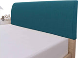 Stretch Bed Headboard Cover,Small Square Jacquard Headboard Slipcover, Dustproof Bed Head Cover for Bedroom (dark green) In Australia - Darrahopens