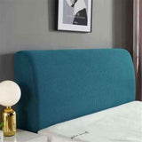 Stretch Bed Headboard Cover,Small Square Jacquard Headboard Slipcover, Dustproof Bed Head Cover for Bedroom (dark green) In Australia - Darrahopens