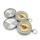 2pcs Waterproof  Compass for Hiking, Survival & Navigation – Large Dial Pocket Compass with Keychain Loop, Ideal Metal for Kids, Scouts, Hunting & Compass Gifts for Men In Australia - Darrahopens
