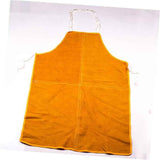 Cowhide Leather Welding Apron Heat&Flame-Resistant Work Apron Wear Resistant Protection Pinafore Safe Workwear（60×90cm） In Australia - Darrahopens