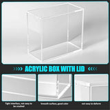 Acrylic Magnetic Case Booster Box Protective Case Stackable Thick Magnetic Closure Gifts for Collectors, （15.3*8.7*13.5cm） In Australia - Darrahopens