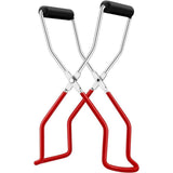 2pcs  Canning Jar Lifter, Canning Tongs Jar Lifter, Canning Tools, Canning Supplies for Home Kitchen, Stainless Steel, Red In Australia - Darrahopens