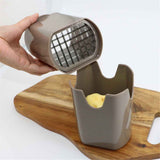 Potato slicer, sweet potato, radish, melon, fruit, and taro slicer. French fries are often cut using kitchen tools（brown） In Australia - Darrahopens
