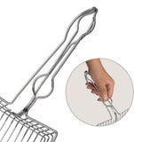 Cat Litter Scoop - Extra Large Heavy Duty Metal Kitty Litter Scoop, Premium Stainless Steel Cat Poop Scooper, Durable Sifting Shovel with Long Handle for Easy Cleanup, Best cat scooper for litter box In Australia - Darrahopens