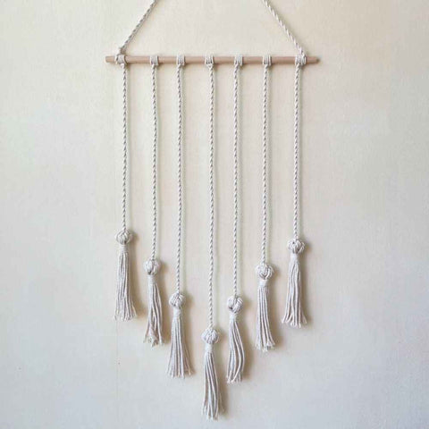Hanging Photo Display Wall Decor - Handwoven Boho Picture Collage Decor Hanger with 8Wooden Clips & Cotton String Holder Organizer for Bedroom, Living Room, Home, Dorm, Gift In Australia - Darrahopens