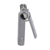 2-in-1 Dog Nail Clippers & Grinder with Light, Quiet Electric Pet Nail Trimmer for Large Medium Small Dogs & Cats, Rechargeable, Splash Guard & Safety Lock, Painless Grooming Tool (Grey) In Australia - Darrahopens