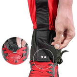 Waterproof Gators for Hiking Boots and Shoes Lightweight Adjustable Leg Gaiters for Men Women Gaiters for Hiking Snowshoeing（Red adult） In Australia - Darrahopens