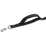 Hands Free Dog Leash for Walking Running with Safety Car Seat Belt Shock Absorbing Bungee Leash with Padded Handle (Black) In Australia - Darrahopens