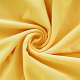 60*110cm Cocktail Spandex Stretch Round Tablecloth Table Cover for Wedding Party Decoration (Yellow) In Australia - Darrahopens