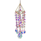 Rainbow Manufacturing for Window Hanging, Rainbow Maker   Indoor Window Glass Wind Chimes Home Garden Decor, Purple In Australia - Darrahopens