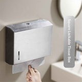 Paper Towel Dispenser Wall Mount - Large Capacity Stainless Steel Tissue Holder, Suitable for Bathrooms and Public Places, 304 sandblasted In Australia - Darrahopens