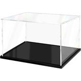 Acrylic Display Boxes for Collectibles Assemble Clear Acrylic Box Dustproof Protection Glass Case for Display Action Lego Figures Doll (10*10*10 cm) In Australia - Darrahopens