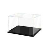 Acrylic Display Boxes for Collectibles Assemble Clear Acrylic Box Dustproof Protection Glass Case for Display Action Lego Figures Doll (10*10*10 cm)