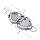 Heart-shaped Steel Handle 304 Stainless Steel Dumpling Mold Easy to Use Perfect Dumpling Tool In Australia - Darrahopens
