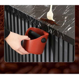 Coffee Knock Box Coffee Knock Box Grounds Container Anti Slip Dump Bin Grind Barista Goods Cafe Bar Accessories(Red) In Australia - Darrahopens