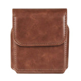Cell Phone Waist Pouch Small Mobile Phone Waist Holder Leather Hiking Walking Carry Case Smartphone Waist Wallet Handbag，dark brown In Australia - Darrahopens