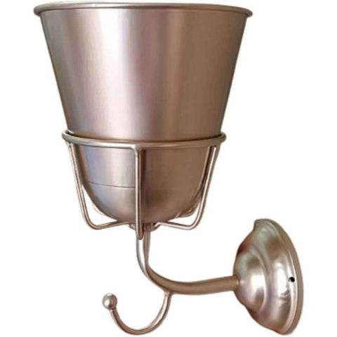 Wall Mounted Container Vase, Multi-Function Hanging Organizer for Home, Bathroom and Party, Artificial Plants, Outdoor, Mail Organize, Spring Summer Decoration ( Gold) In Australia - Darrahopens