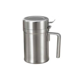 Stainless Steel Olive Oil Dispenser Bottle, Leak-Proof Cooking Oil Can, Drip Free Kitchen Dispenser Pot, Syrup Jar keeper, Storage Container with Lid, Easy to Fill and Clean (500ml) In Australia - Darrahopens
