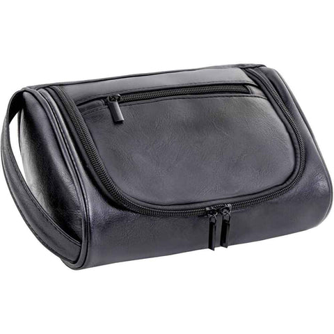 Minimalist Travel Toiletry Organizer Dopp Kit Water-resistant Shaving Bag for Toiletries Accessories, Door Room Essentials, Ideal Chrismas Gifts For Men（Black） In Australia - Darrahopens